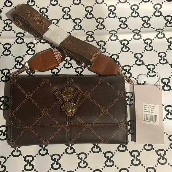 NWT Bundle of 2 NEW Valentino Orlandi bags both crossbody - Picture 9 of 17